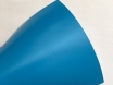 Синяя (голубая) матовая самоклеящаяся пленка для оклейки авто, (виниловая+ПВХ) CarLux+ 1,52м № 1
