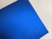 Хром мат синий, пленка для авто самоклеящаяся, ширина 1.52м.  № 3