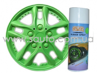 Жидкая резина цвет зеленый Rubber Spray 400мл. универсальное покрытие любой поверхности