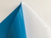 Синяя (голубая) матовая самоклеящаяся пленка для оклейки авто, (виниловая+ПВХ) CarLux+ 1,52м № 3