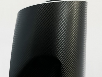 Карбоновая пленка 3D черная для авто TR1 technology racing 