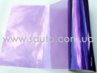 Фиолетовая пленка на фары 3-х слойная + защита
