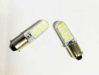 Лампы габаритов ВАЗ светодиодные LED t4w, 12v, цокольные.
