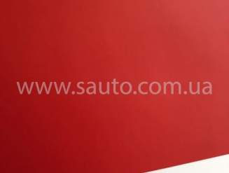 Красная матовая самоклеящаяся пленка для оклейки авто, (виниловая+ПВХ) CarLux+ 1,52м