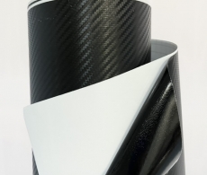 Карбоновая пленка с микроканалами черная Atergrix 1.52м.