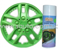 Жидкая резина цвет зеленый Rubber Spray 400мл. универсальное покрытие любой поверхности